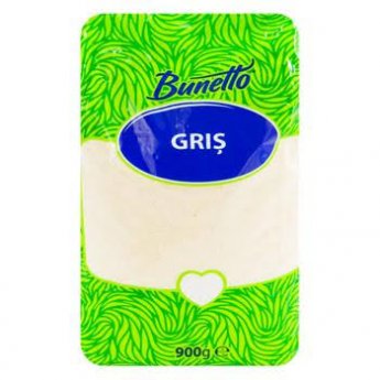 Semolino di grano "Gris" Bunetto, (900g) Semolino di grano "Gris" Bunetto, (900g)