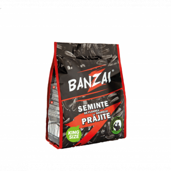Semi di girasole tostati, senza sale, 140g BANZAI Semi di girasole tostati, senza sale, 140g BANZAI