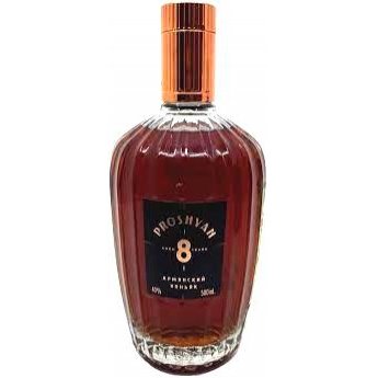 Brandy "Mercur - Proshyan" armeno, invecchiato 8nni,40% (0.5l)