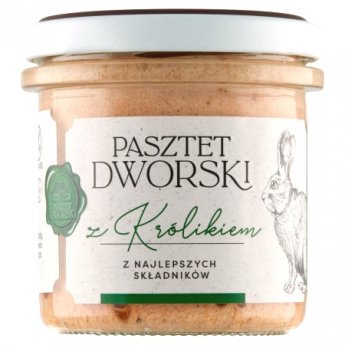 Patè di coniglio "Pasztet Dworski z krolikiem" (130g)