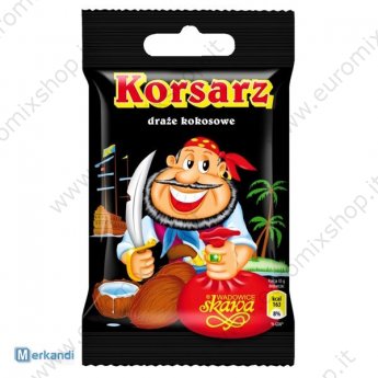 Confetto "Korsarz" in glassa al cacao (70g)