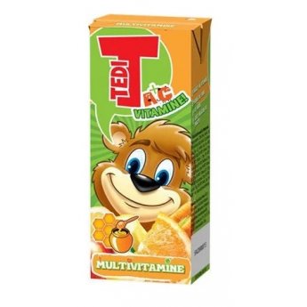 Bevanda "Tedi" carota frutta assortita (200ml)