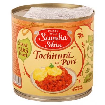 Carne suina affumicata "Scandia Sibiu-Tochitura" (400g)
