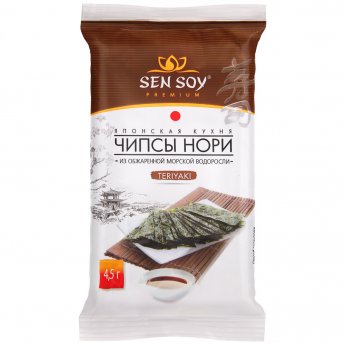 Patatine Nori "Sen Soy" con salsa di soia(4.5g) Patatine Nori "Sen Soy" con salsa di soia(4.5g)