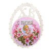 Calamita pascquale "Angelo con fiori" 6*8 cm, legno Calamita pascquale "Angelo con fiori" 6*8 cm, legno