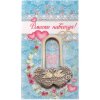 Lucchetto matrimoniale con colombe 4,5 x 7,5 cm Lucchetto matrimoniale con colombe 4,5 x 7,5 cm
