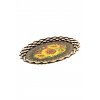 Vassoio "Girasoli con ciliegie" 24 × 33,5 cm. Vassoio "Girasoli con ciliegie" 24 × 33,5 cm.