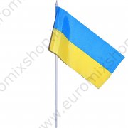 Флажок мал. "Украина" (П1) полистер 15см/10см
