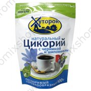 Цикорий «Бабушкин Хуторок»  с черникой и шиповником   ZIP- пакет, 100г