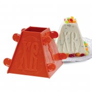 Stampo per dolce pasquale di ricotta (altezza 11,5 cm) per 1 kg