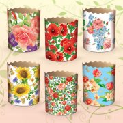 Forma per cottura al forno colorata (150-200 g)