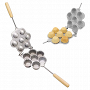 Stampo per la cottura di cestini e tortine per 7 pezzi.