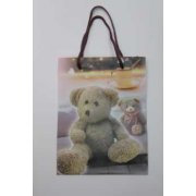 Sacchetto regalo "Orsetto" plastica, 12,5*16,5*5,5  cm