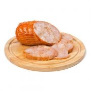 Rotolo di pollo bollito affumicato fatto in casa "Family Farm" 450g