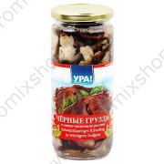 Funghi "Ura" spugnole in salamoia sale-aglio (500ml)