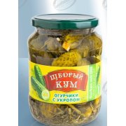Cetrioli sottaceto"Kum Generoso"all'aneto nr.1 (720 ml)
