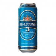 Birra "Baltika" №3 4,8% (0,45l) latina