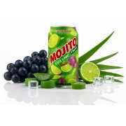Bevanda "Mojito" Grape-Aloe Fresh lattina (0,5l)