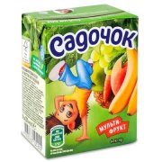 Succo "Sadochok" multifrutta con polpa (0,2 l)