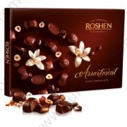 Конфеты "Roshen" черный шоколад ассорти (154г)