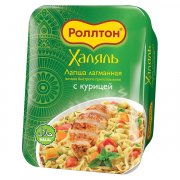 Noodles "Rollton" Halal Laghman con pollo (90 g)