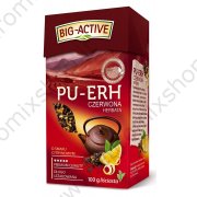 Чай "Big Active Pu-erh" китайский красный с лимоном (100г)