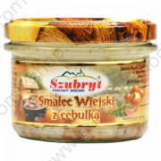 Сало свиное "Smalec Wiejski" с луком (180г)