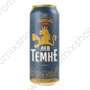Пиво темное "Львовское" Алк.4,7% (489мл)
