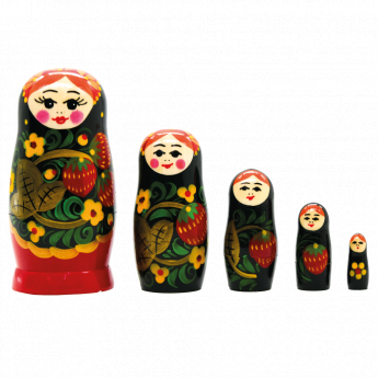 Matrioska 5 Posti (11 cm)