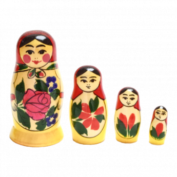 Matrioska 4 Posti (9 cm)