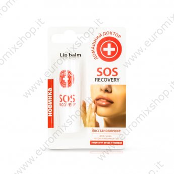 Бальзам для губ "Домашний доктор" SOS-recovery, (3,6 г)