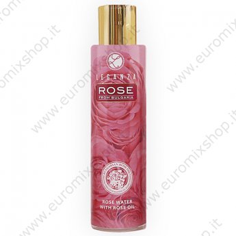 "Leganza Rosa Bulgara" Acqua di rosa con olio di rosa 135 ml.