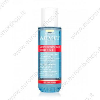 Мицеллярная вода 5в1 для очищения кожи и демакияжа "AEVIT" 100 мл.