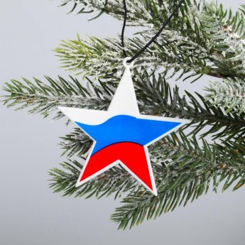 Decorazione per albero di Natale "Stella russa" Decorazione per albero di Natale "Stella russa"
