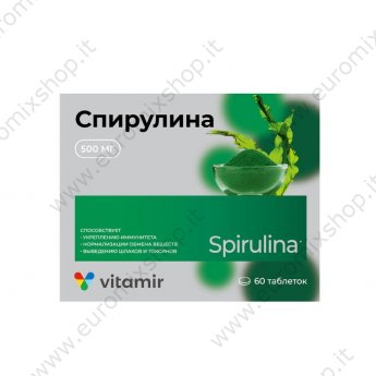 Spirulina "Vitamir" compresse 500 mg, 60 pz