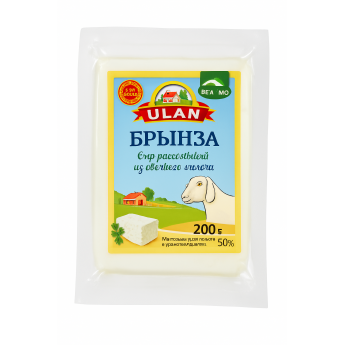 Formaggio di pecora "Ulan" 50% grassi (200g) Formaggio di pecora "Ulan" 50% grassi (200g)