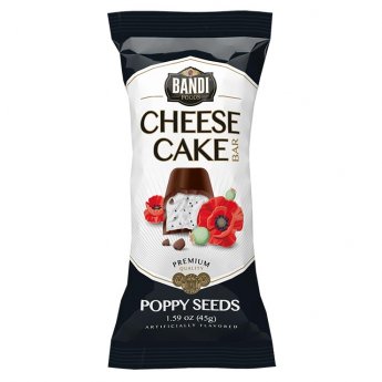 Formaggino di ricotta glassato "Bandi" con papavero (45g) Formaggino di ricotta glassato "Bandi" con papavero (45g)
