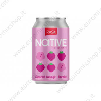 Напиток "Rasa" безалкогольный со вкусом арктической малины и гибискуса (0,33л)