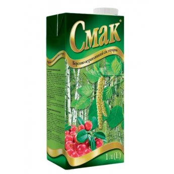 Succo di betulla "Smak" con mirtilli rossi (1l)