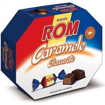 Caramelle "ROM Caramelle" in glassa al cacao (195g) Caramelle "ROM Caramelle" in glassa al cacao (195g)