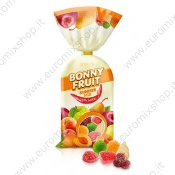 Конфеты “Bonny Fruit" желейные летний микс (200гр)