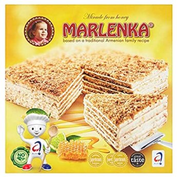 Torta "Marlenka" crema al limone (800g)