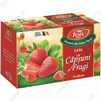Tisana "Fares" alle fragole e fragoline (20x2g)