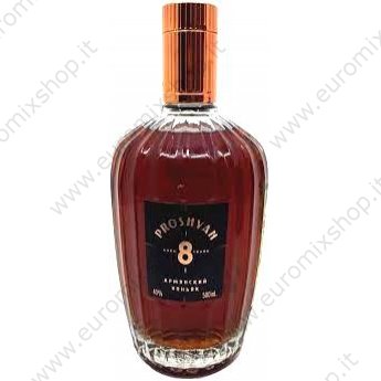 Brandy "Mercur - Proshyan" armeno, invecchiato 8nni,40% (0.5l)